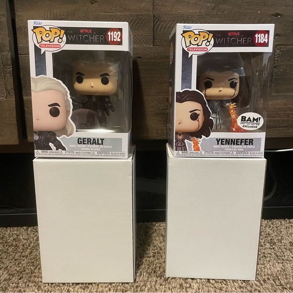 Netflix The Witcher Funko Pop Bundle - Picture 1 of 8